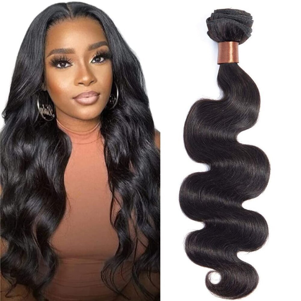 Body Wave Bundles Human Hair 24 Inch Virgin Brazilian Weave for Women